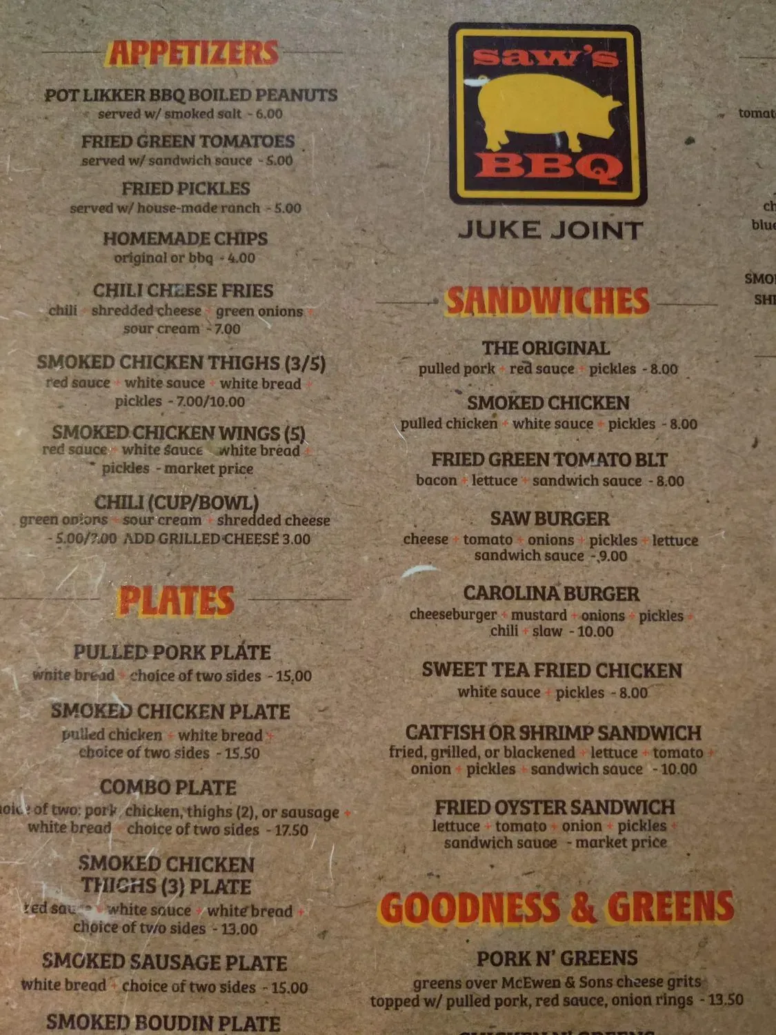 Menu 6