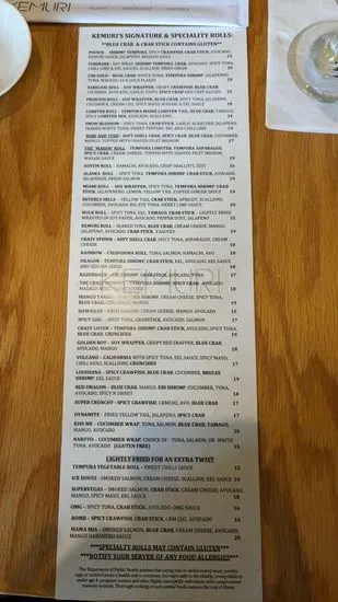 Menu 6