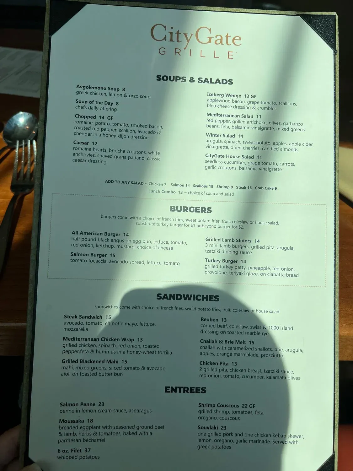 Menu 4