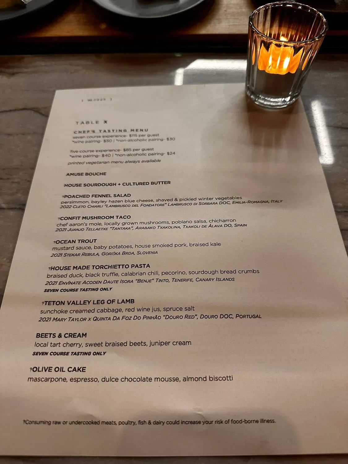 Menu 6