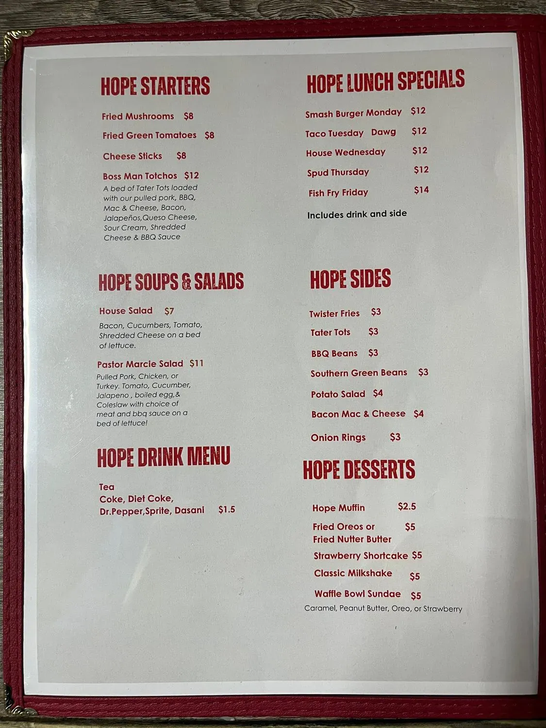 Menu 3