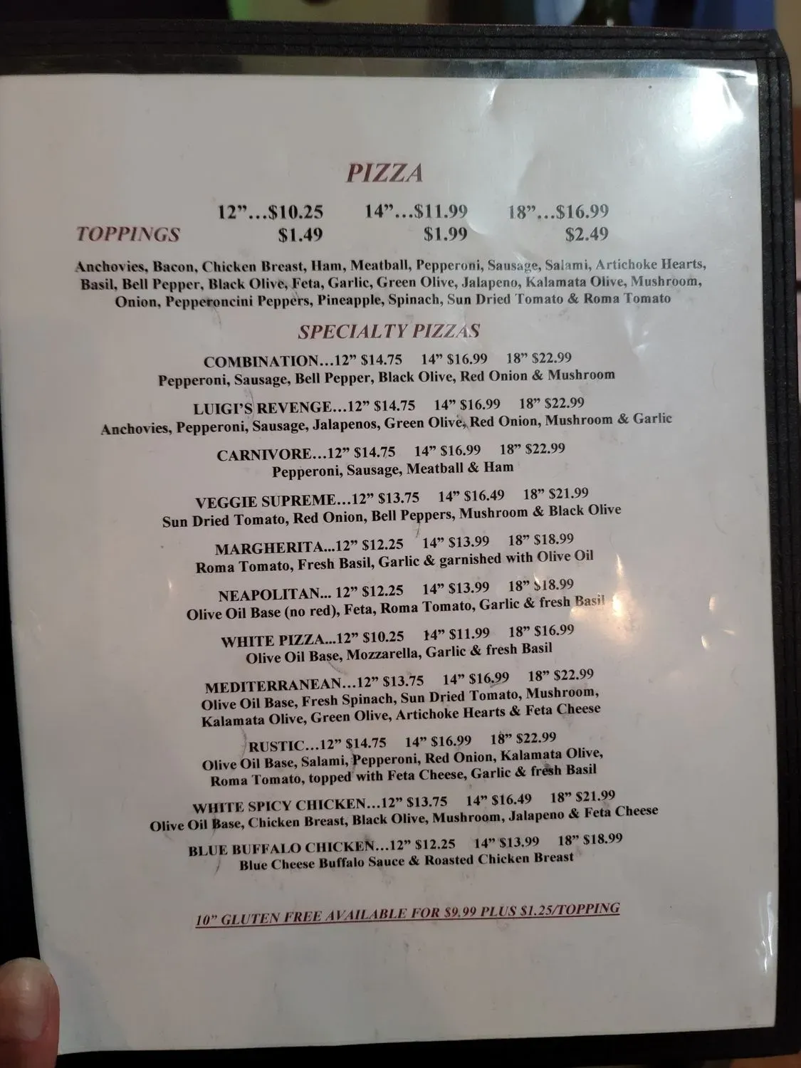 Menu 3