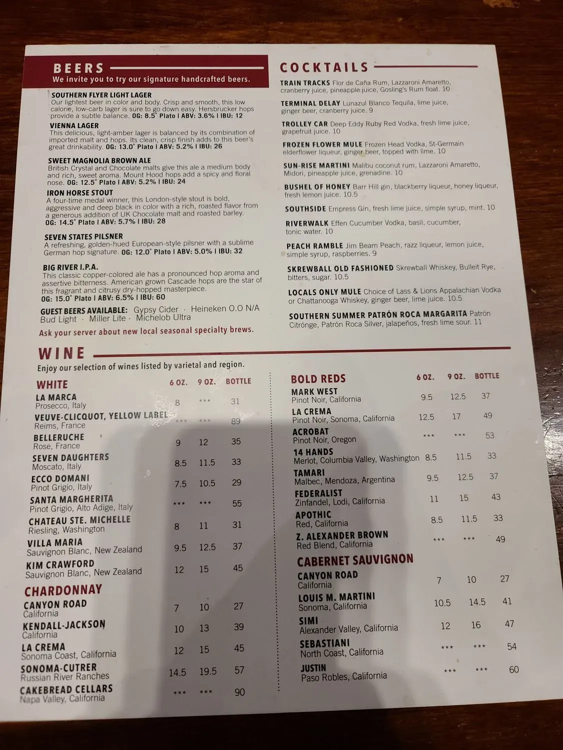 Menu 3