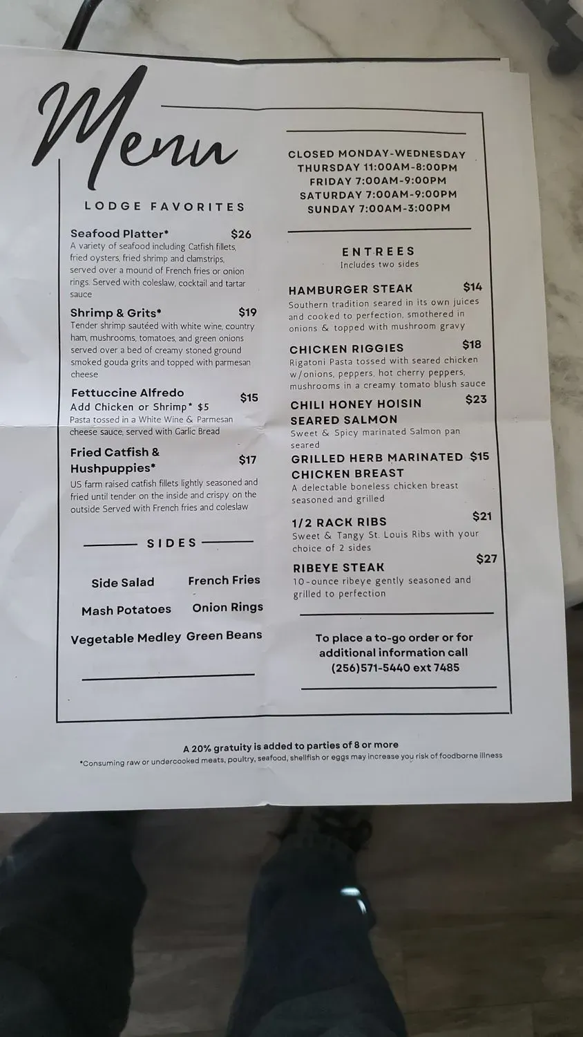 Menu 3