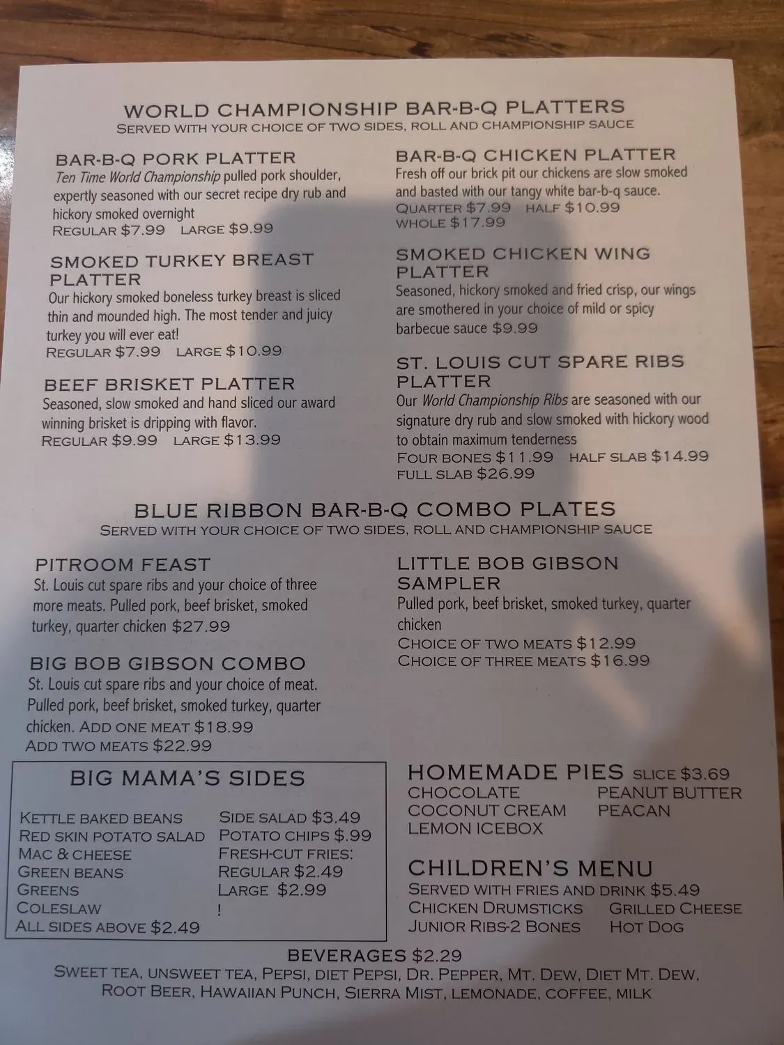 Menu 4