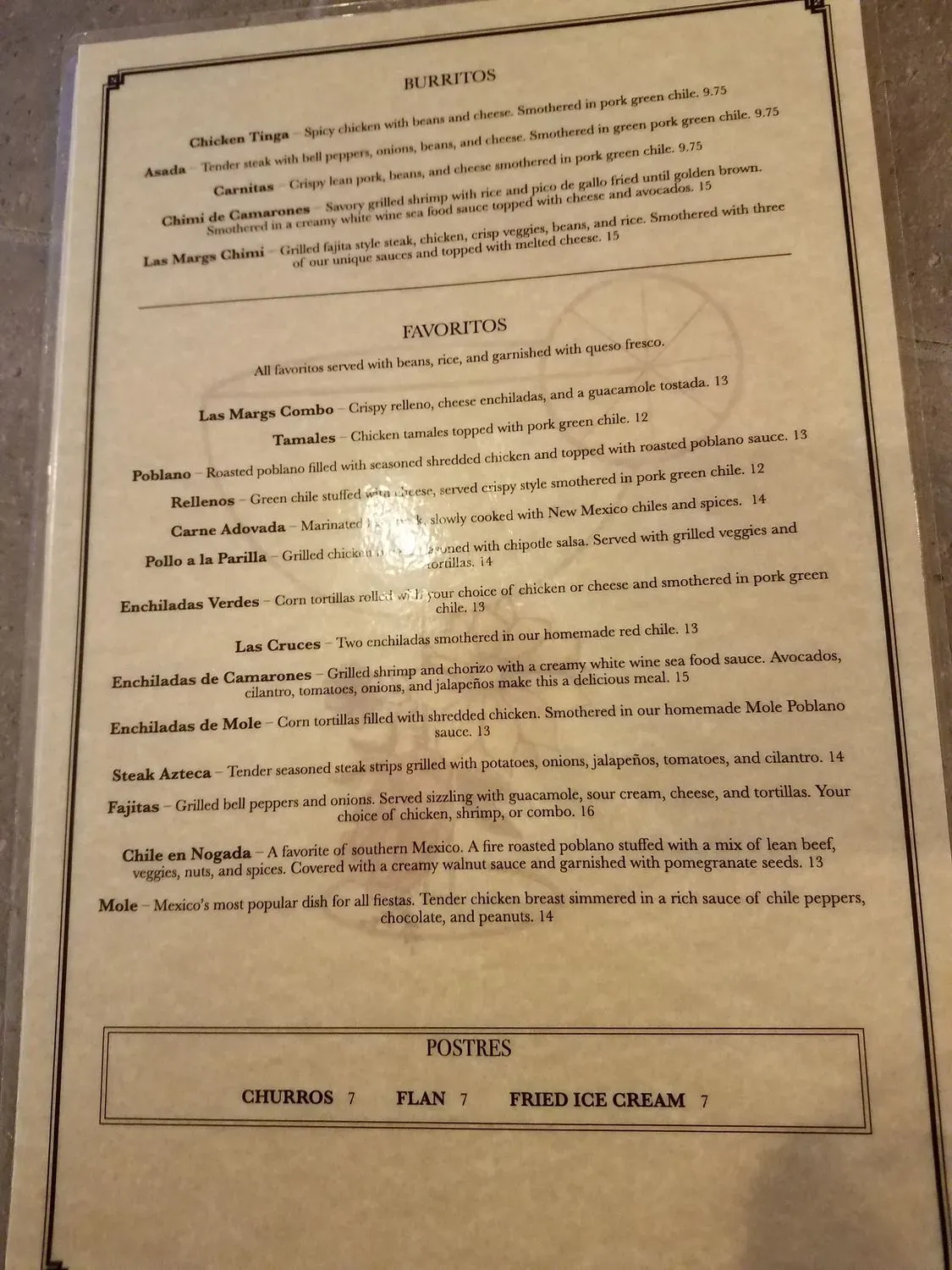 Menu 6