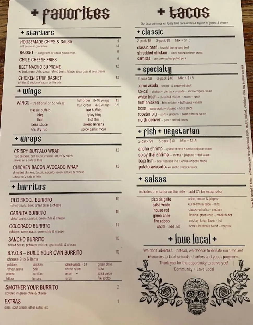 Menu 4