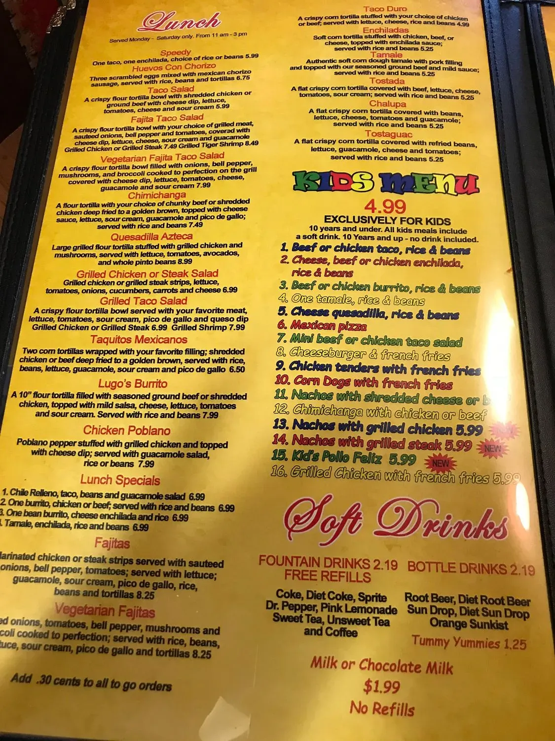 Menu 4