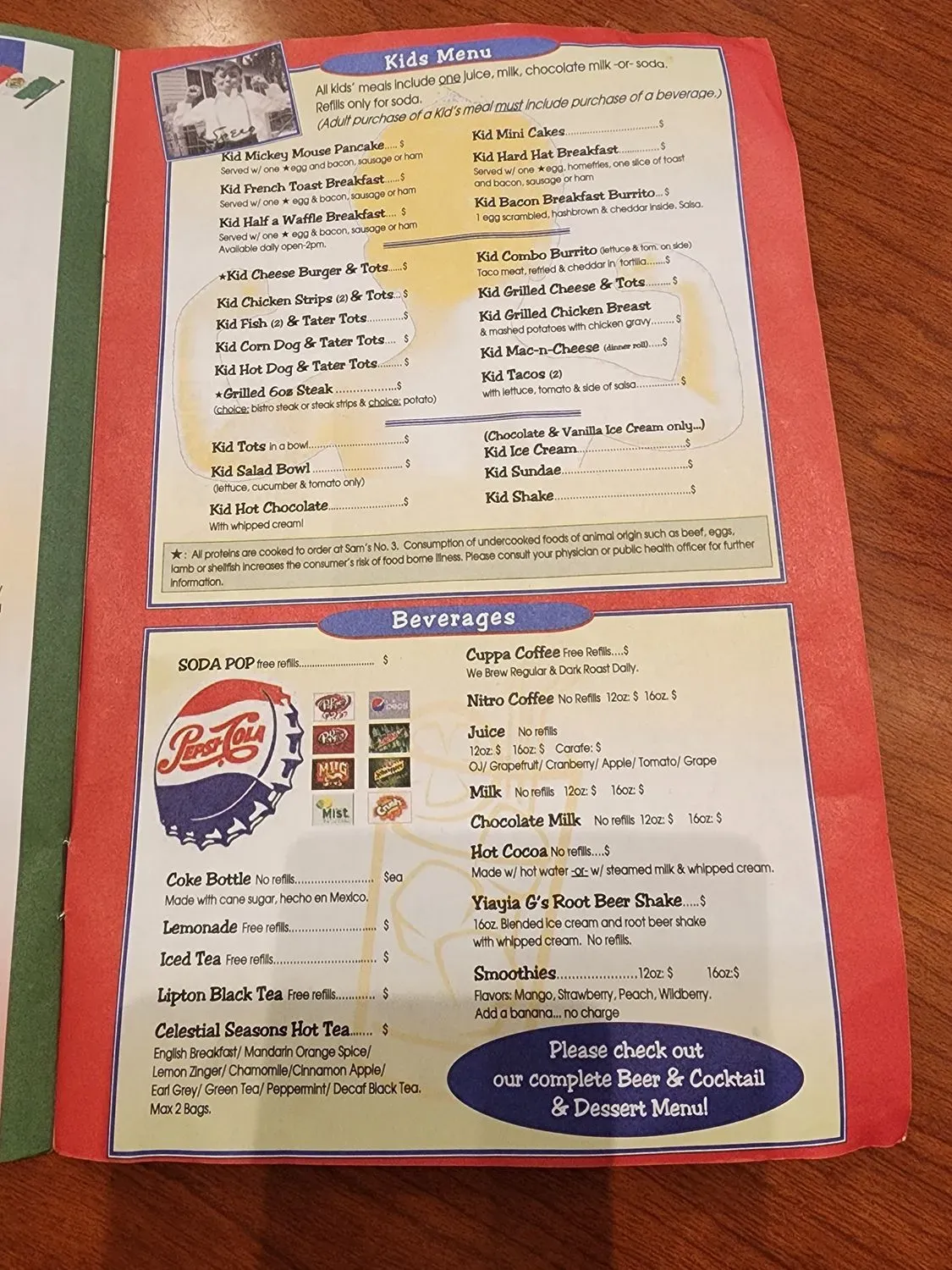 Menu 4