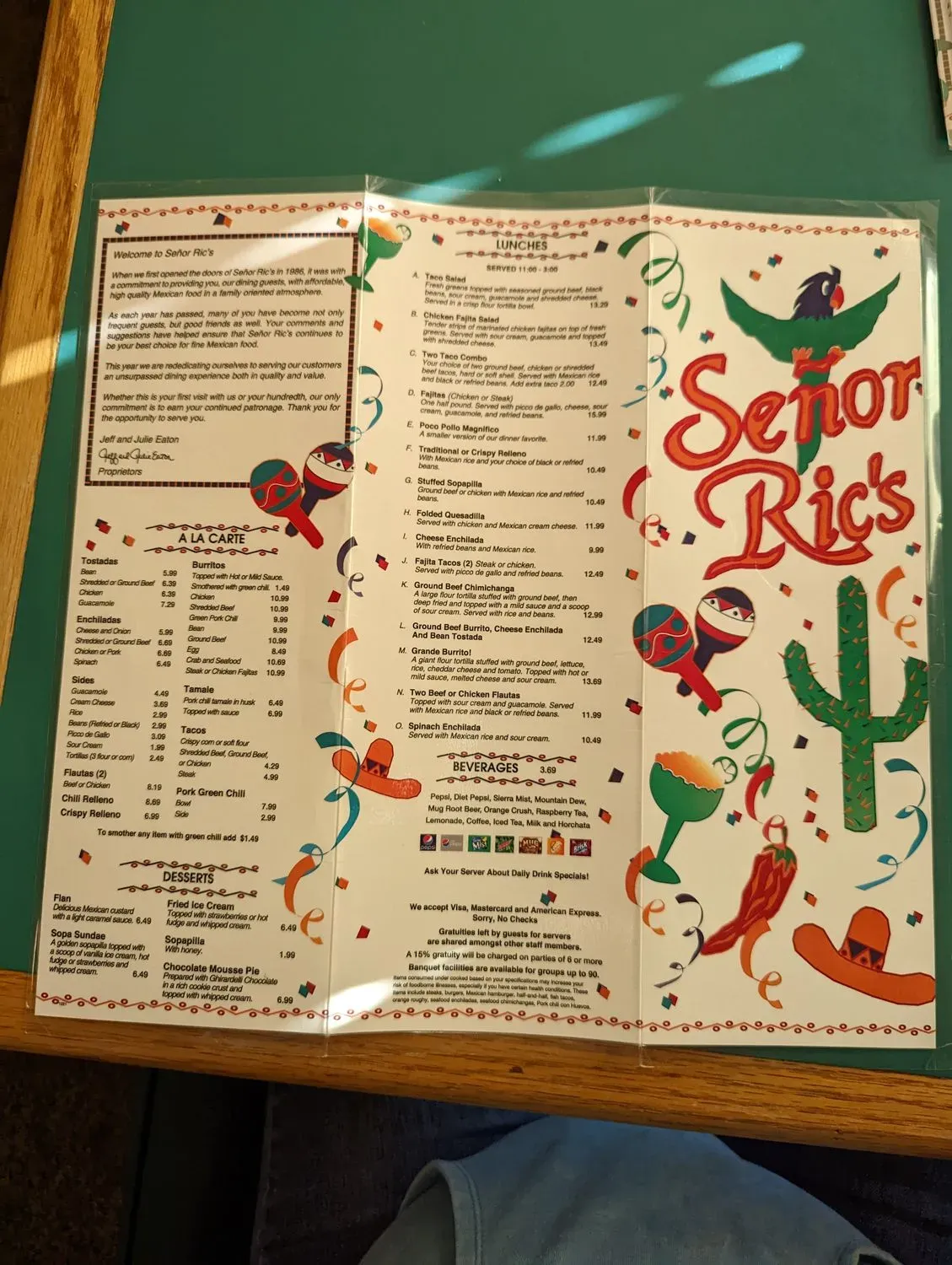 Menu 4