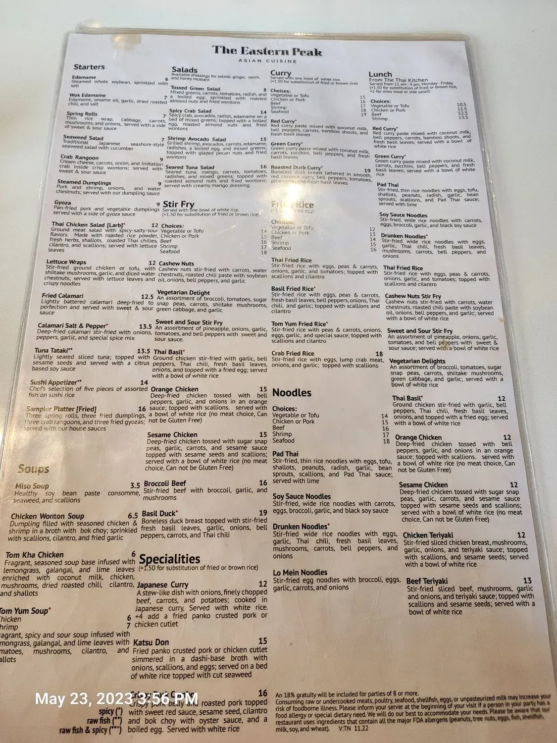 Menu 3