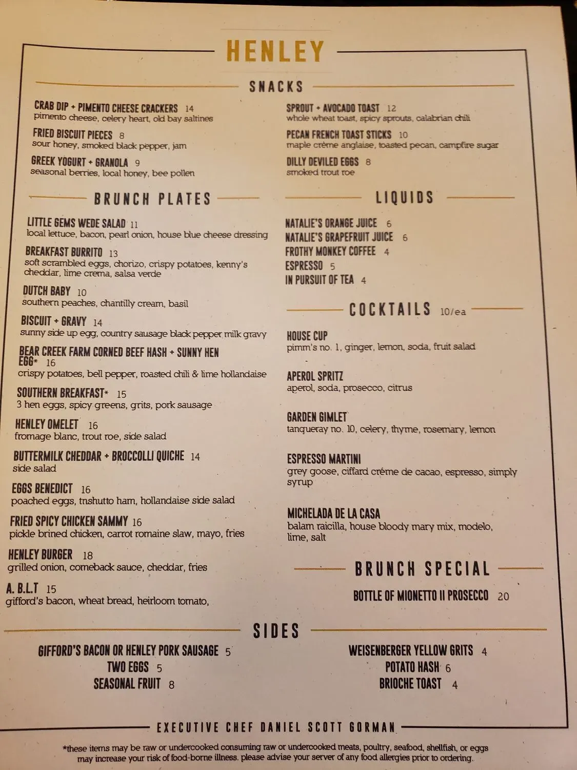 Menu 6