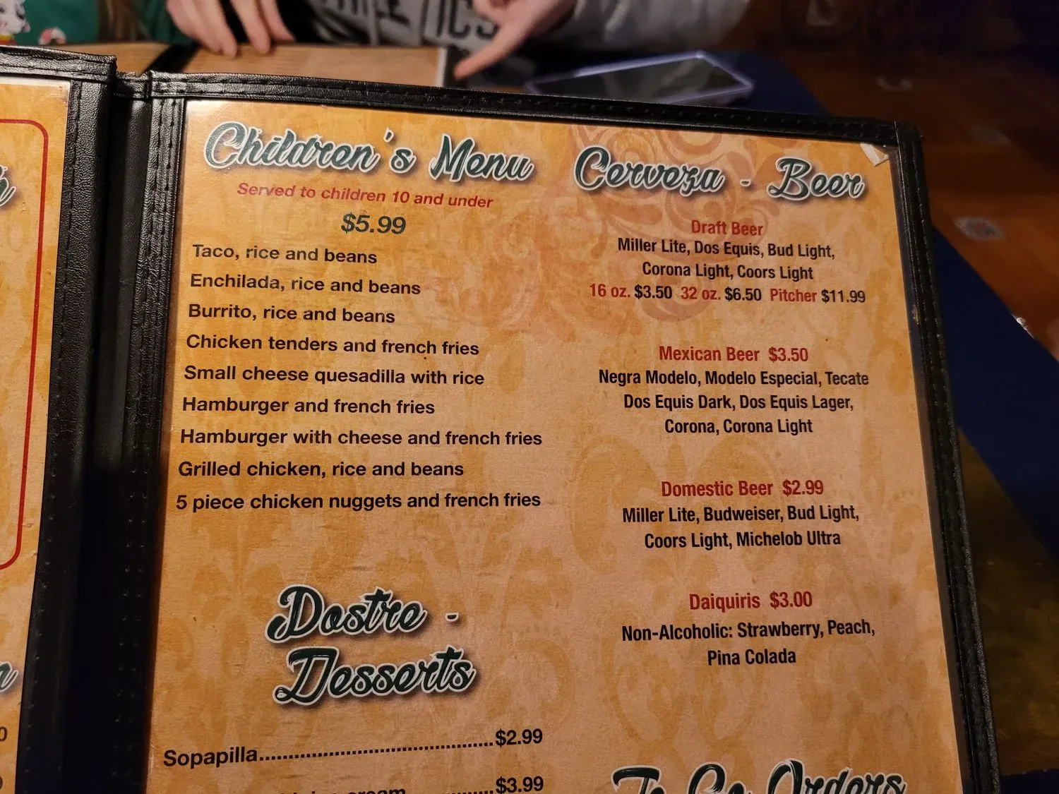 Menu 3