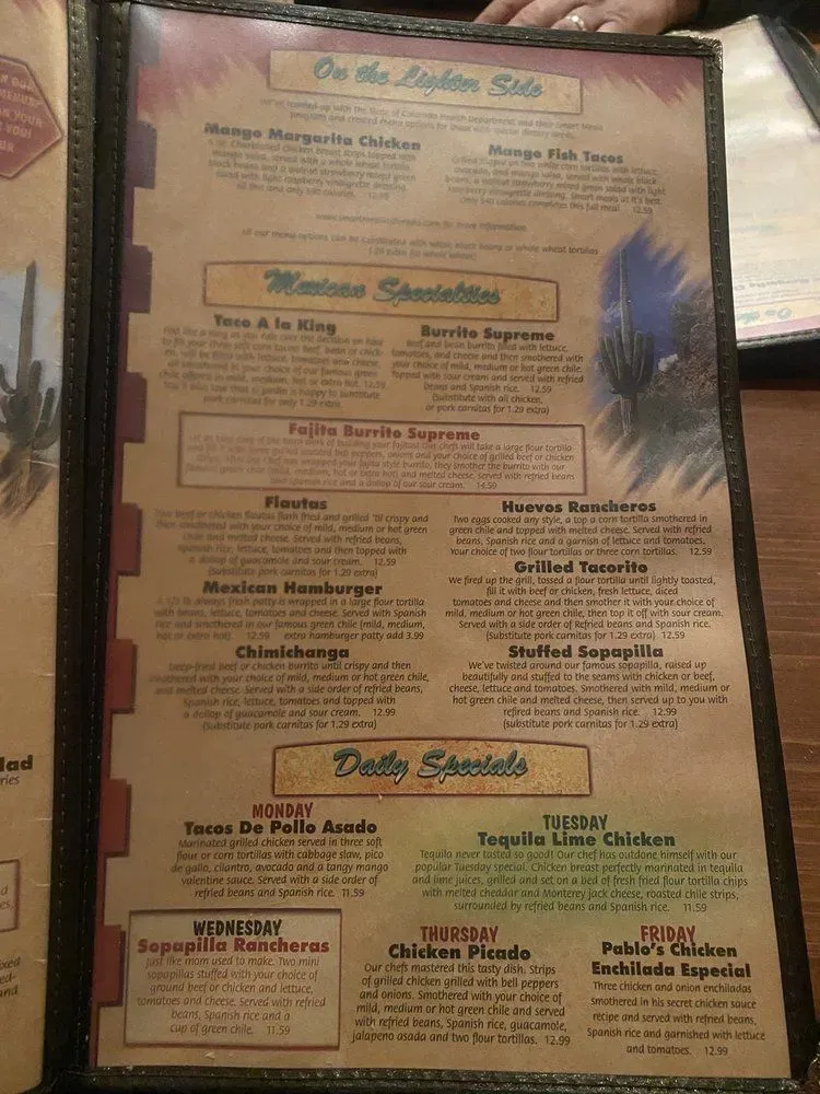 Menu 6