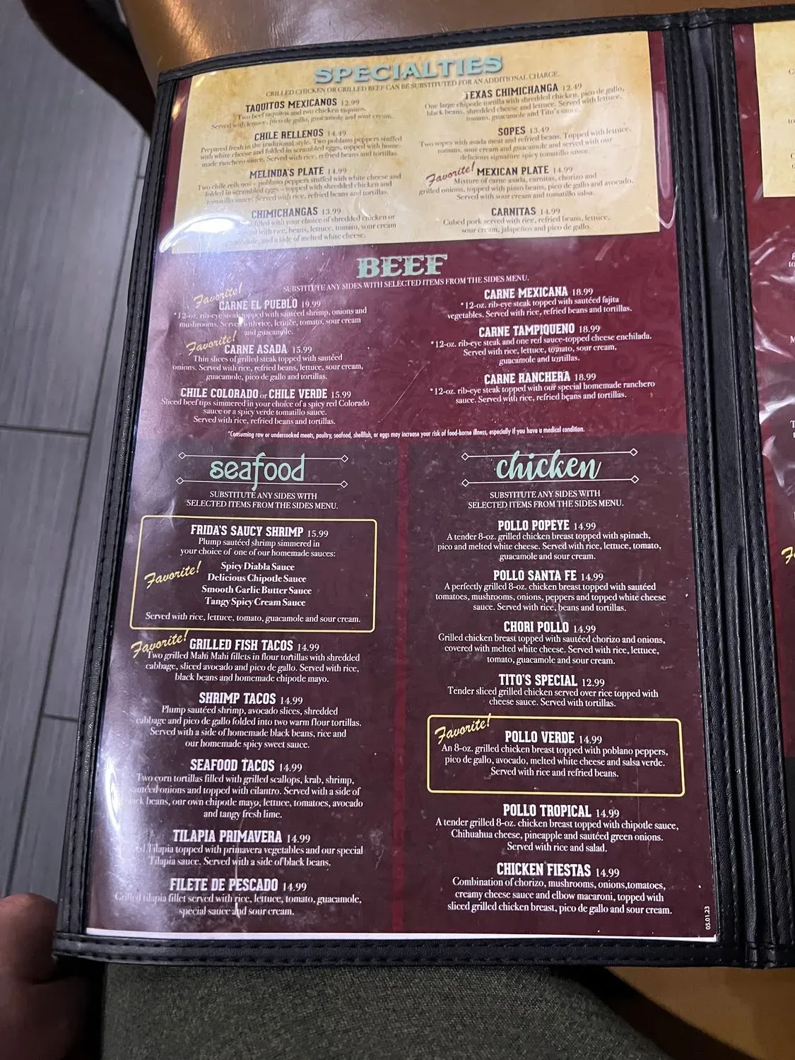 Menu 4