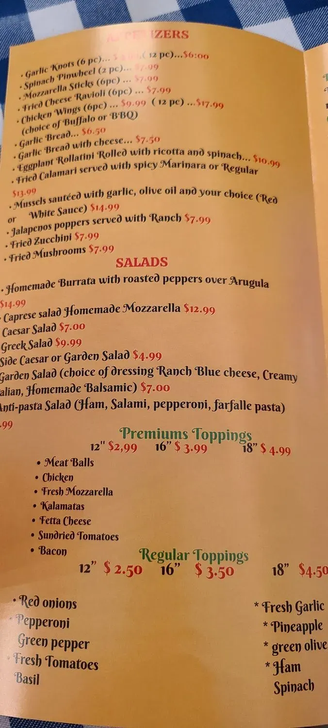 Menu 6