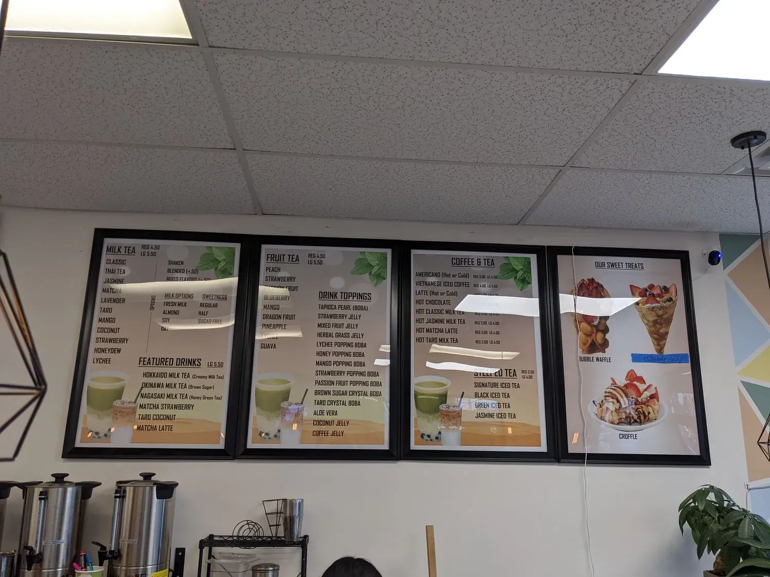 Varin's Sweet Shop Menu - Updated November 2025