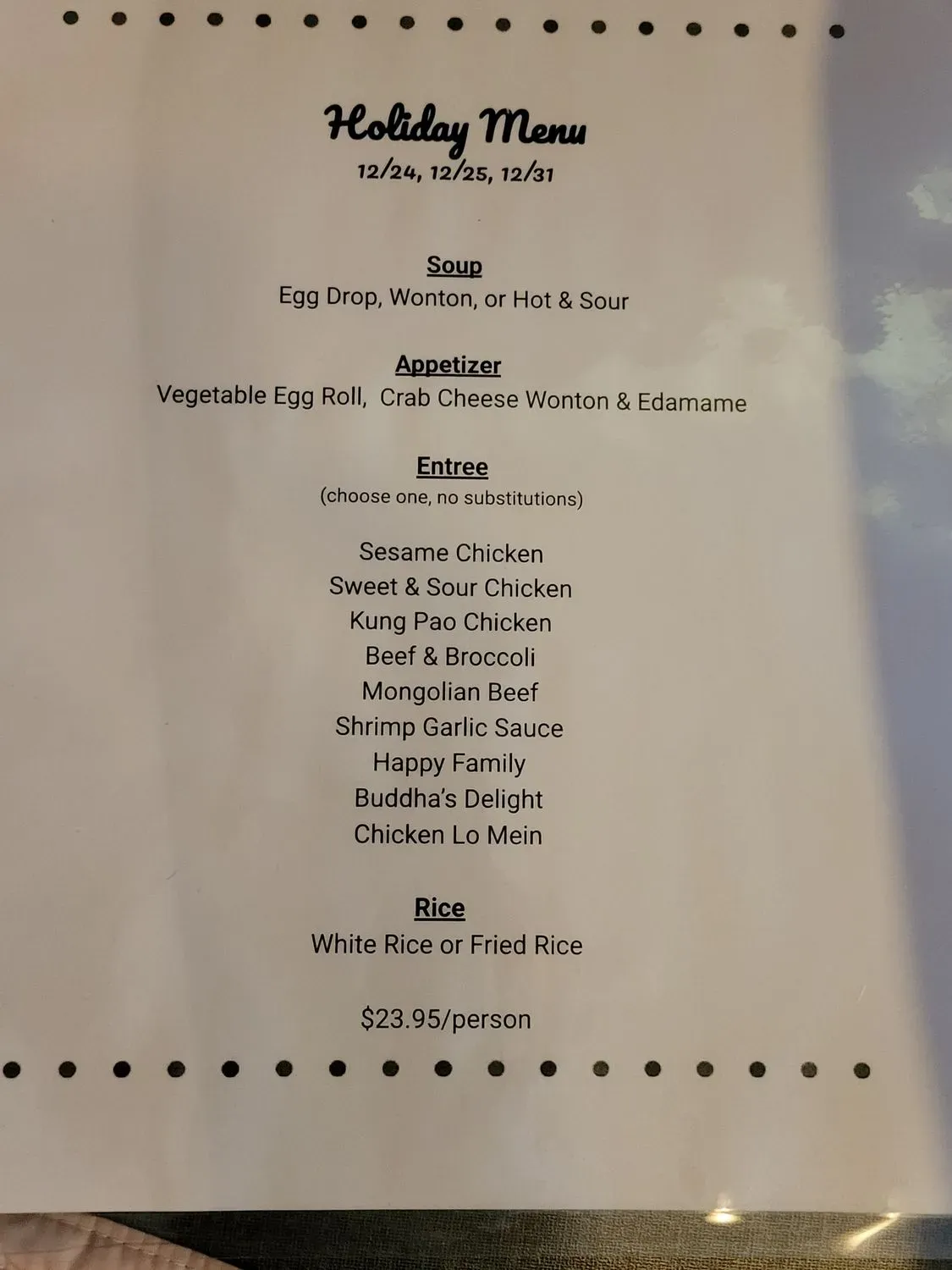 Menu 3