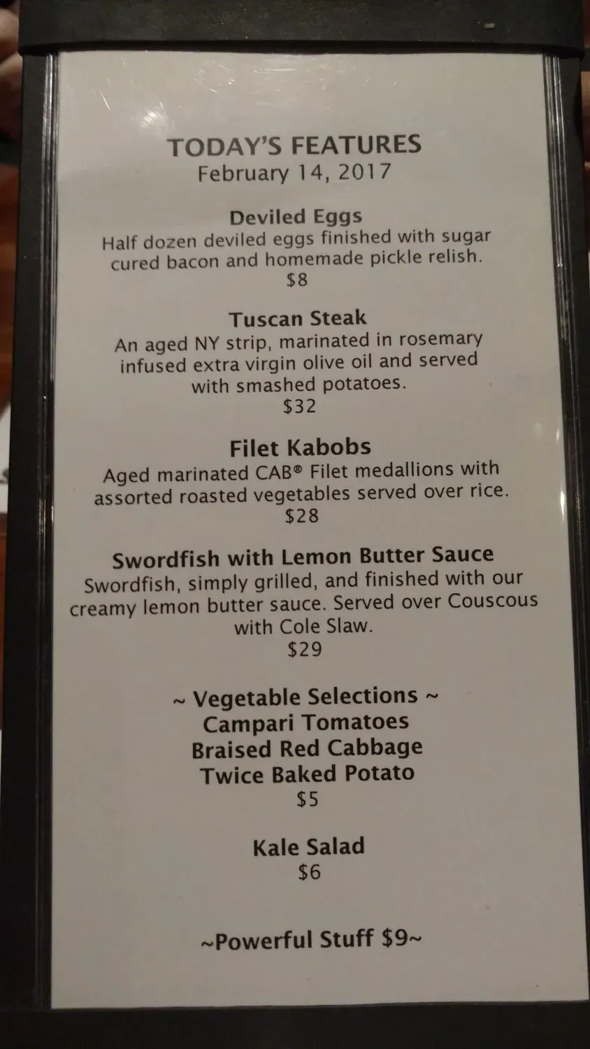 Menu 6