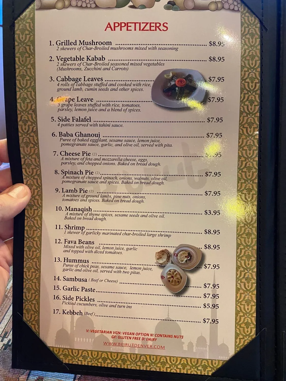 Menu 6