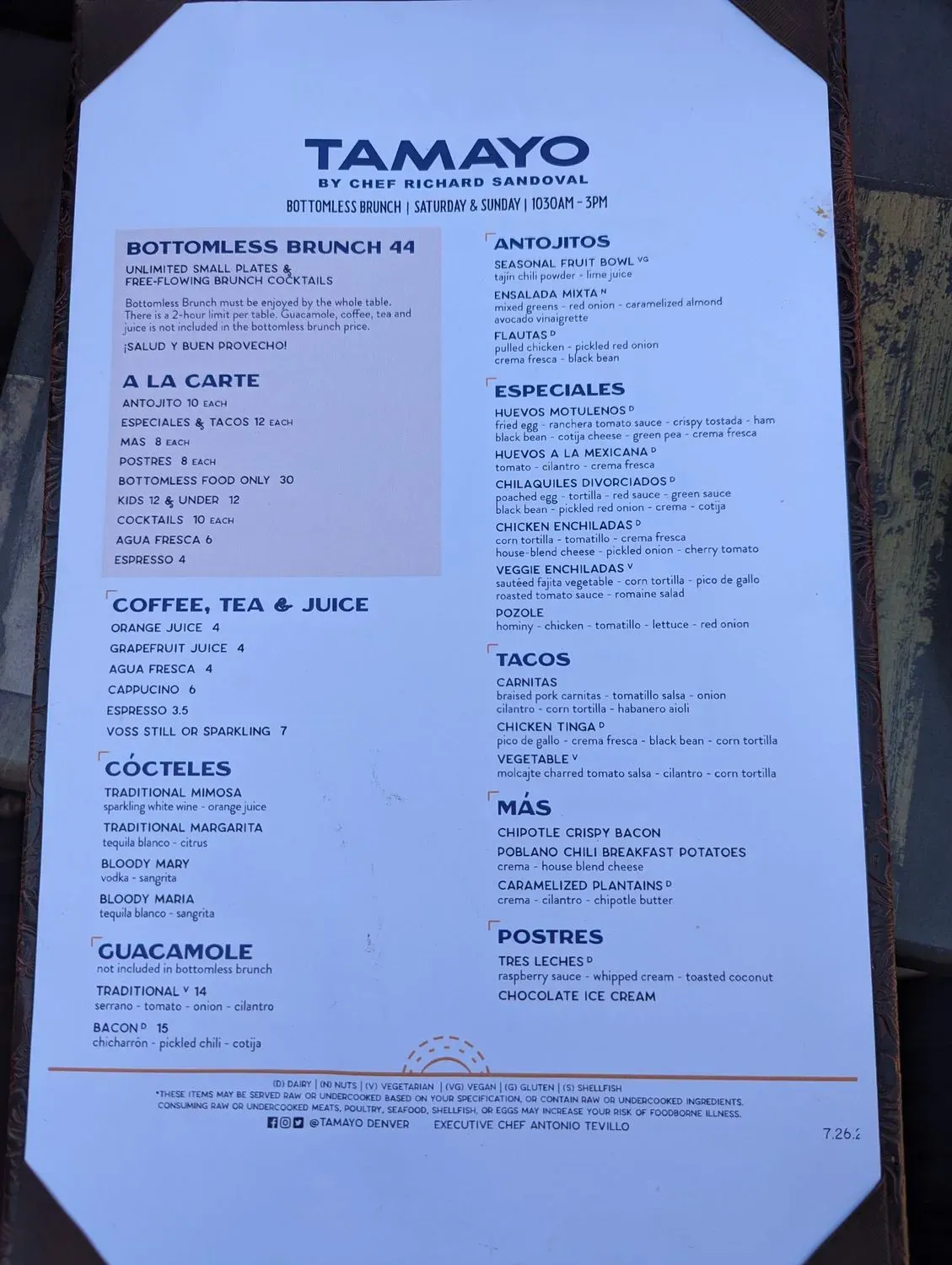 Menu 4