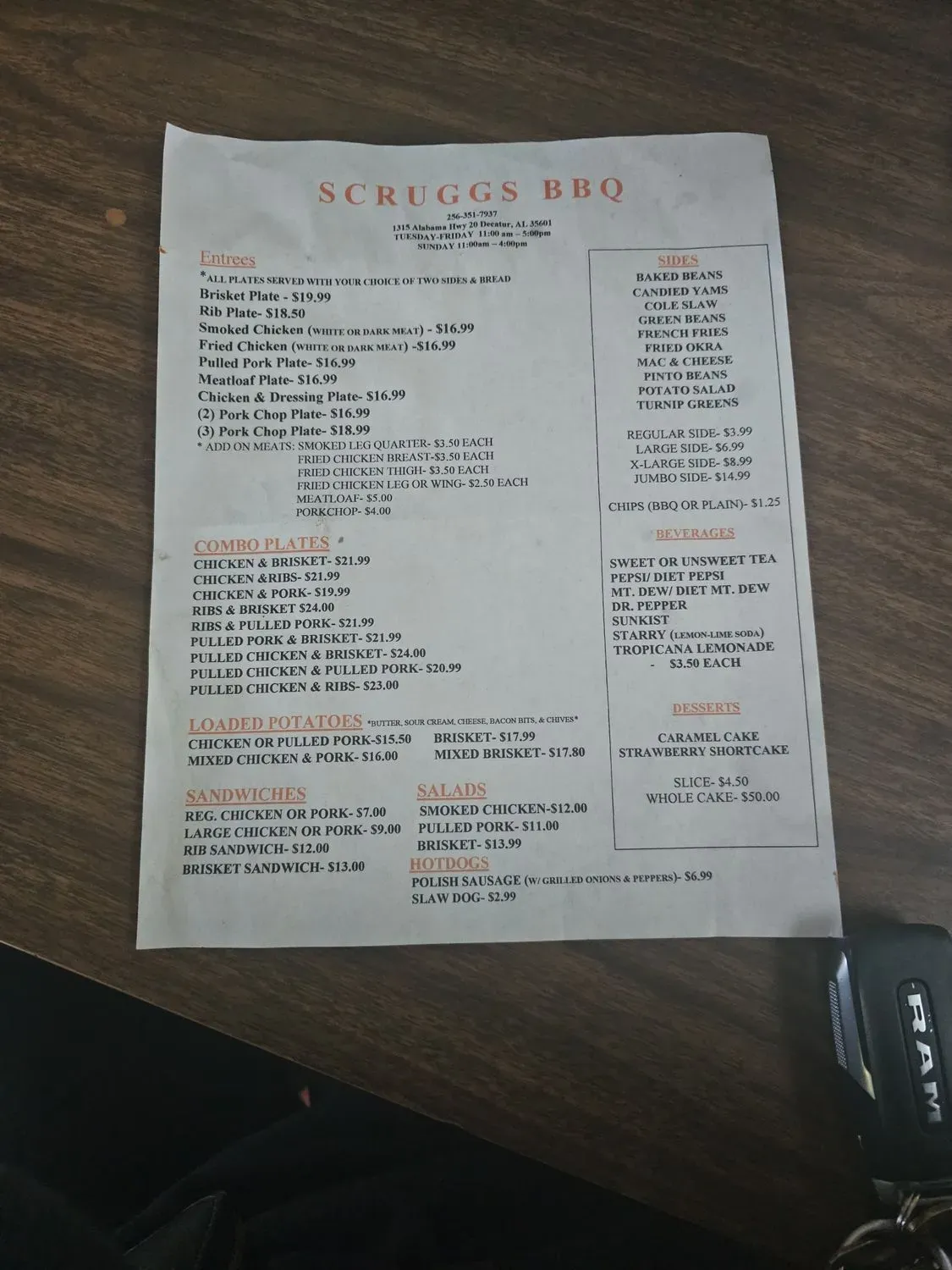 Menu 4