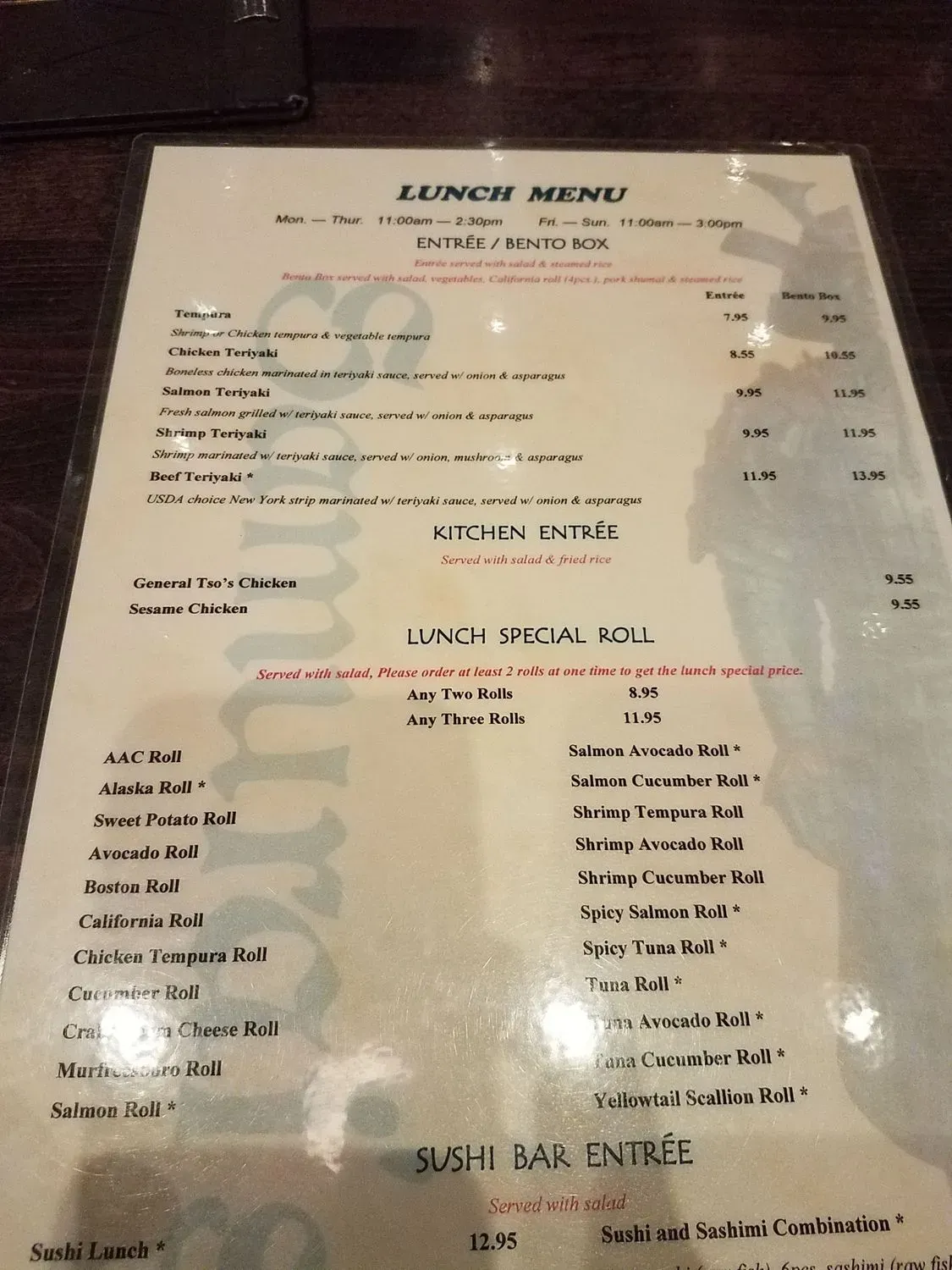 Menu 3