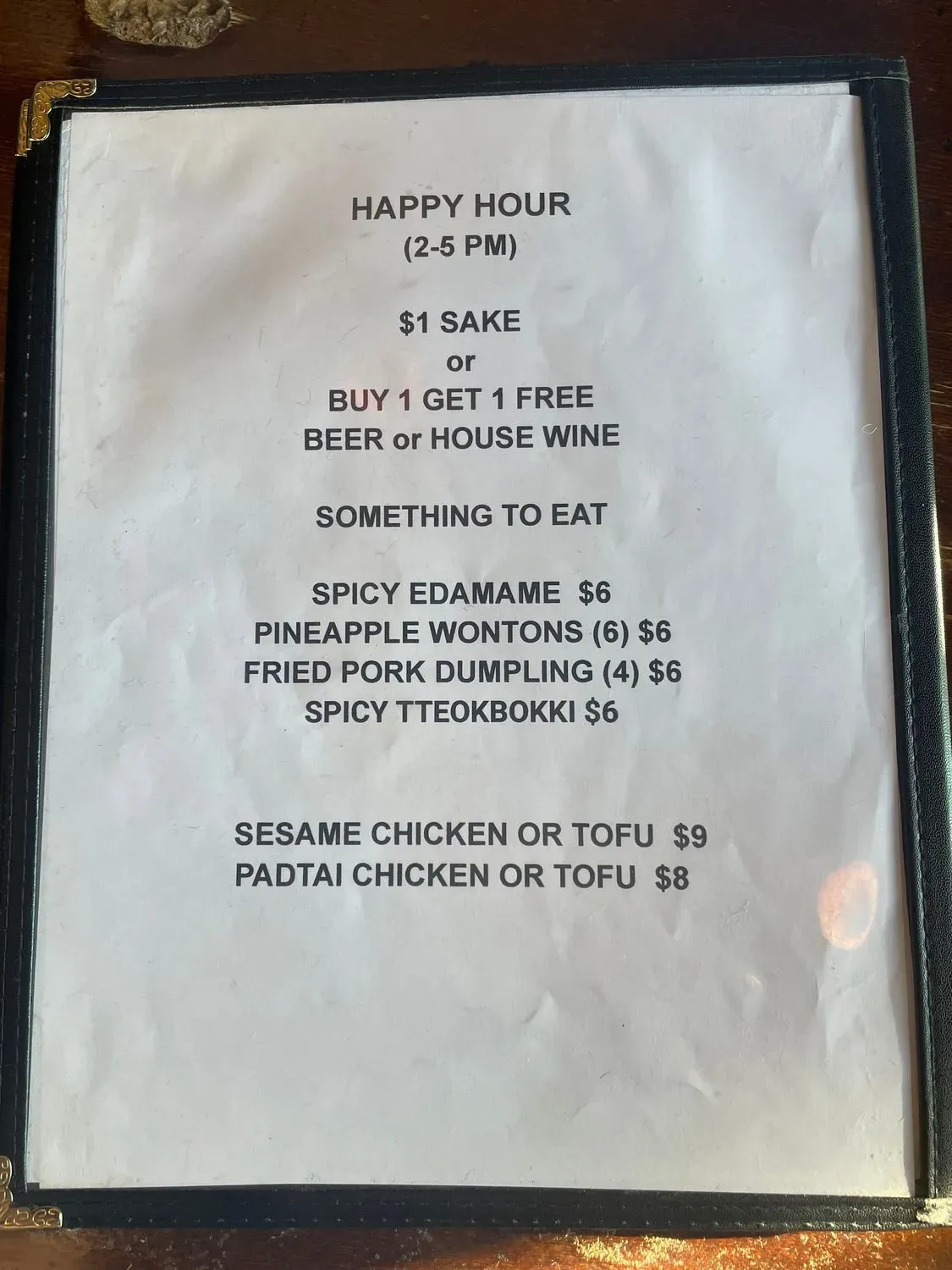 Menu 4