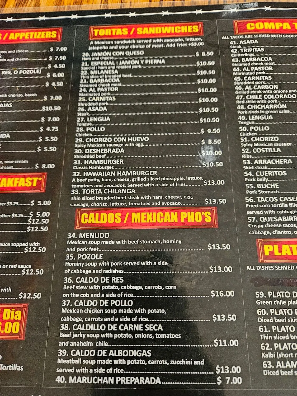 Menu 4