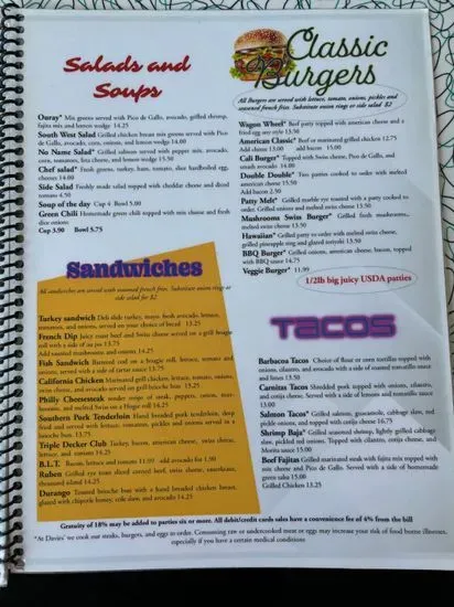 Menu 3