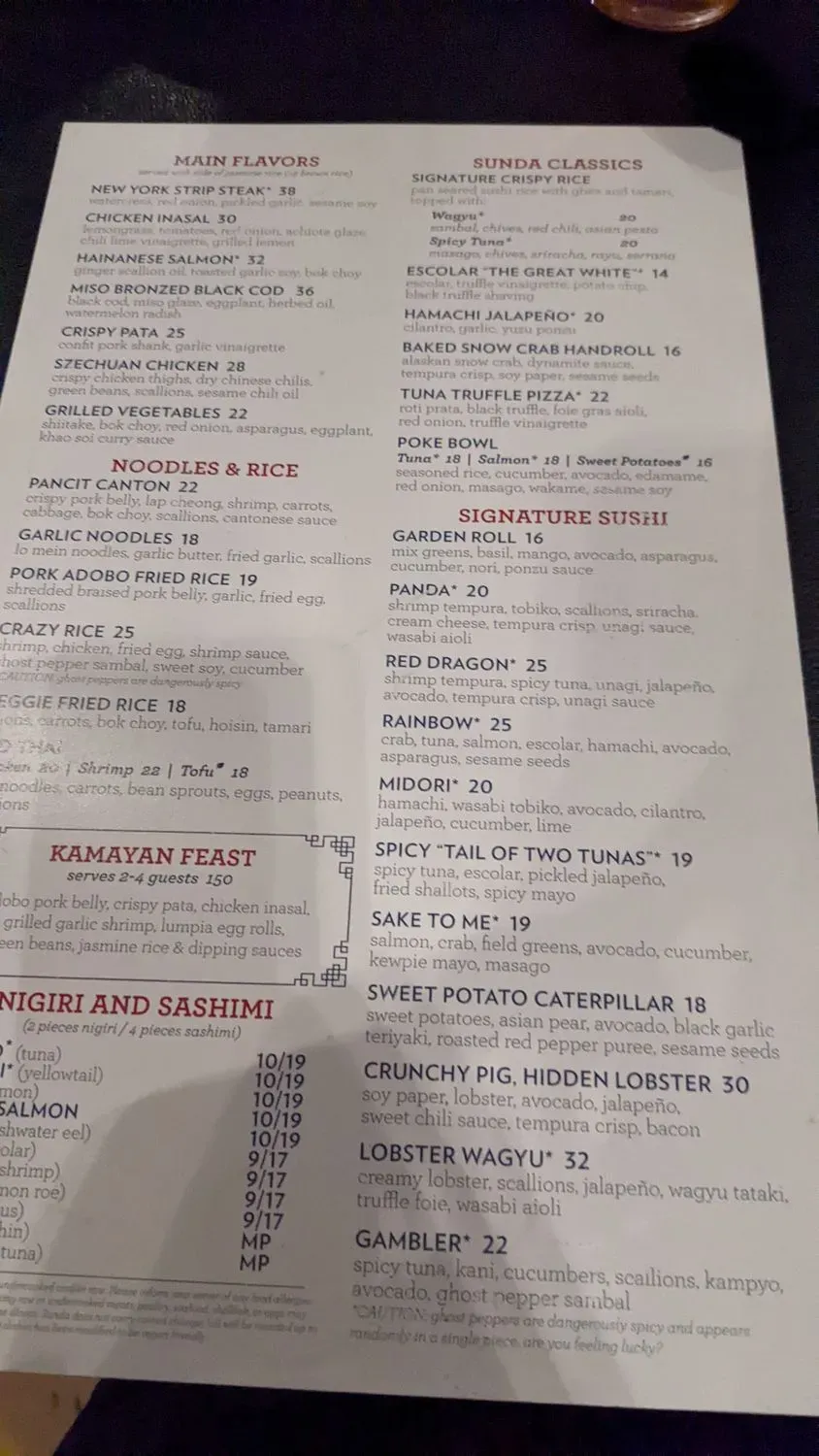 Menu 6