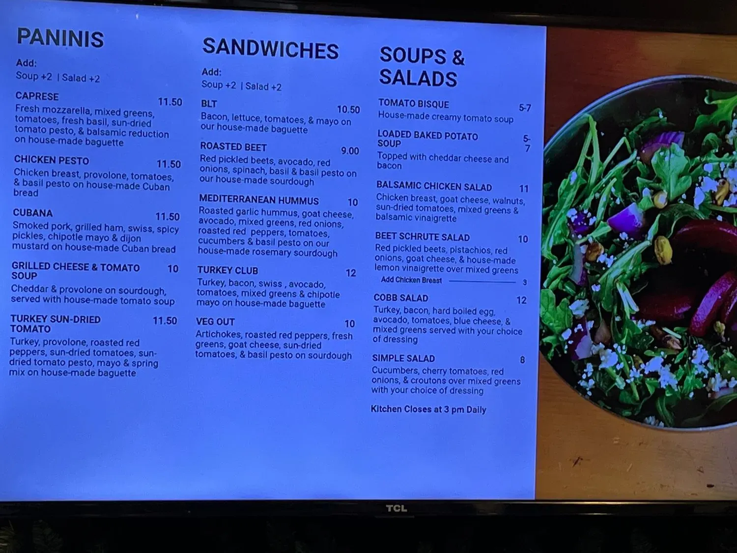 Menu 3