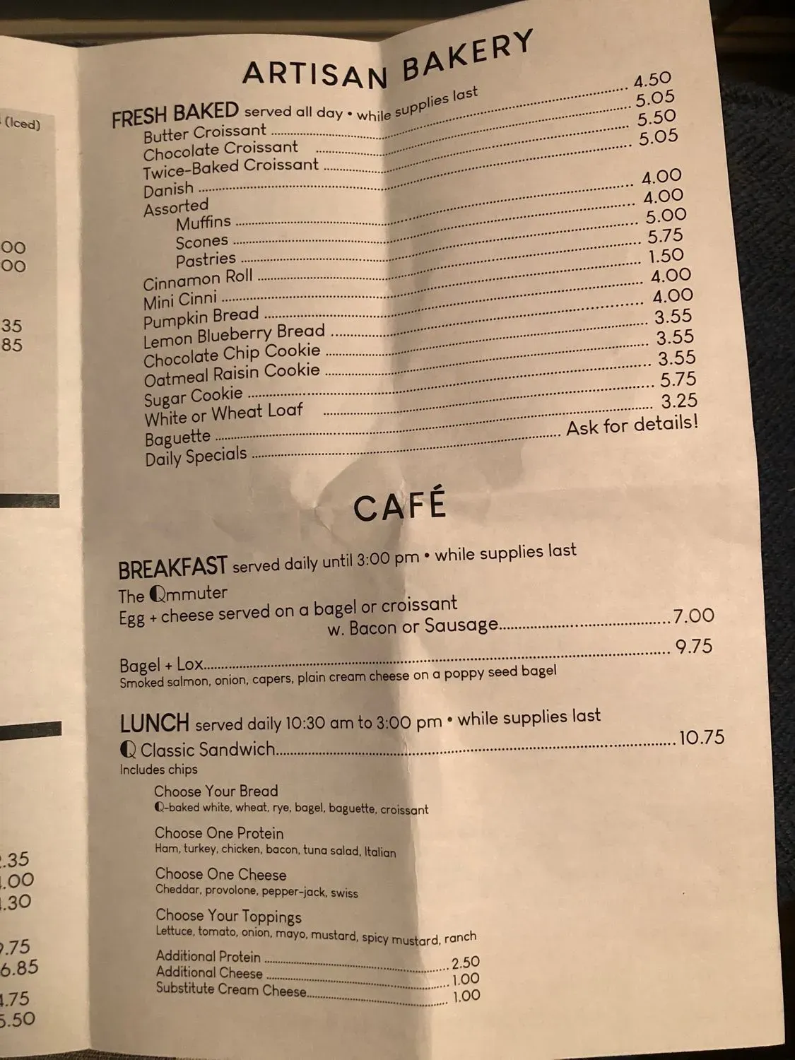 Menu 6