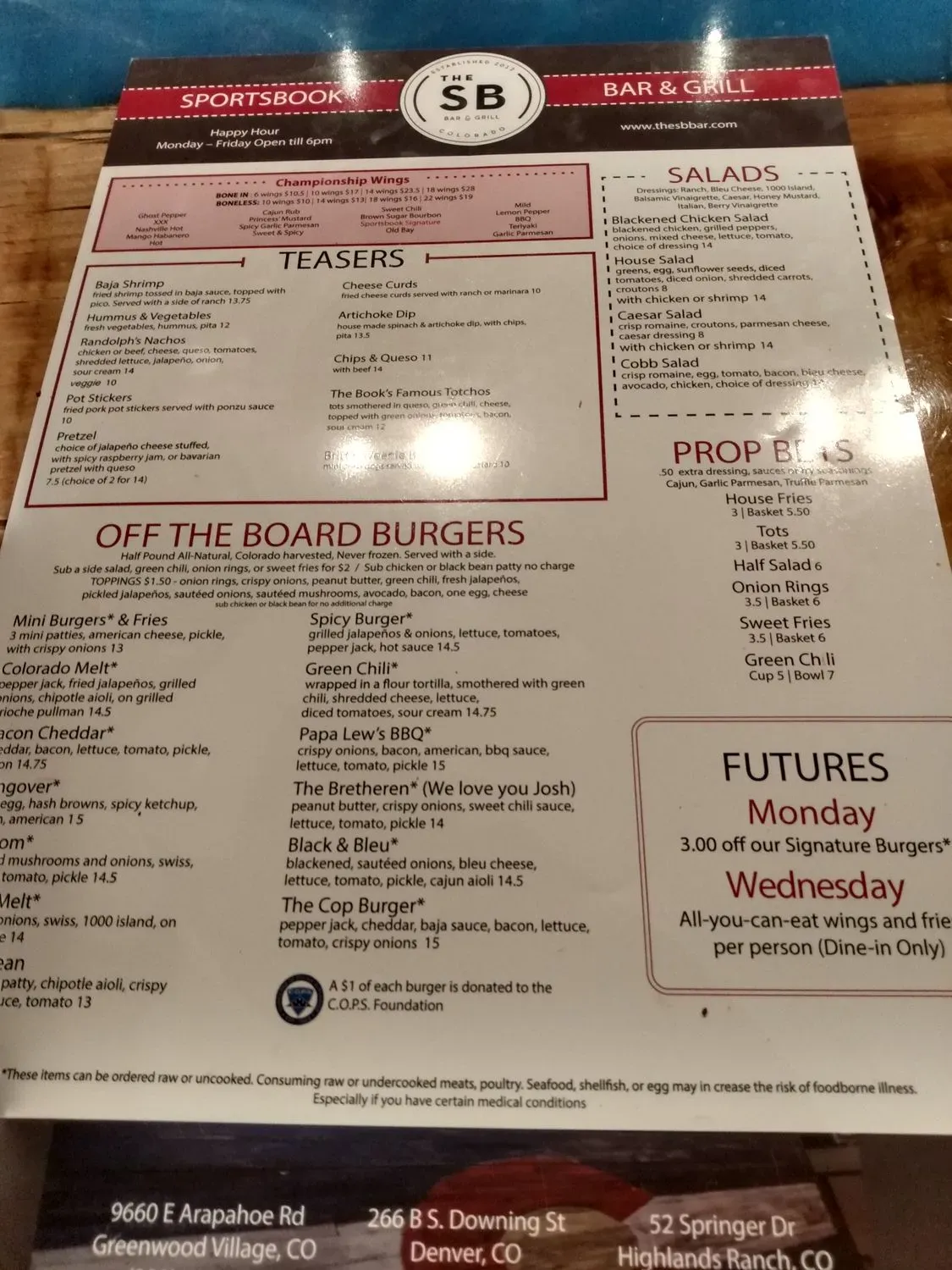 Menu 3