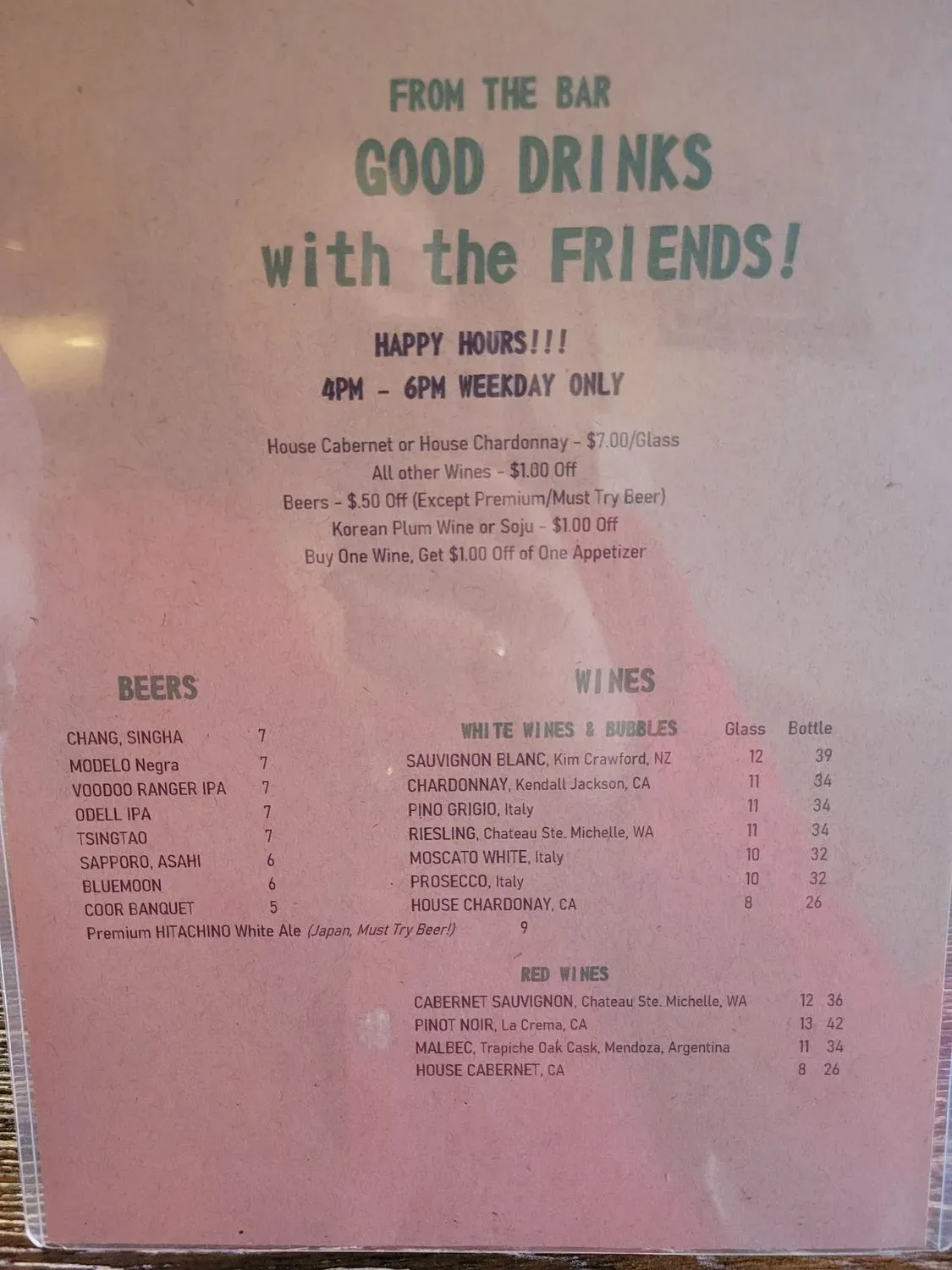 Menu 4