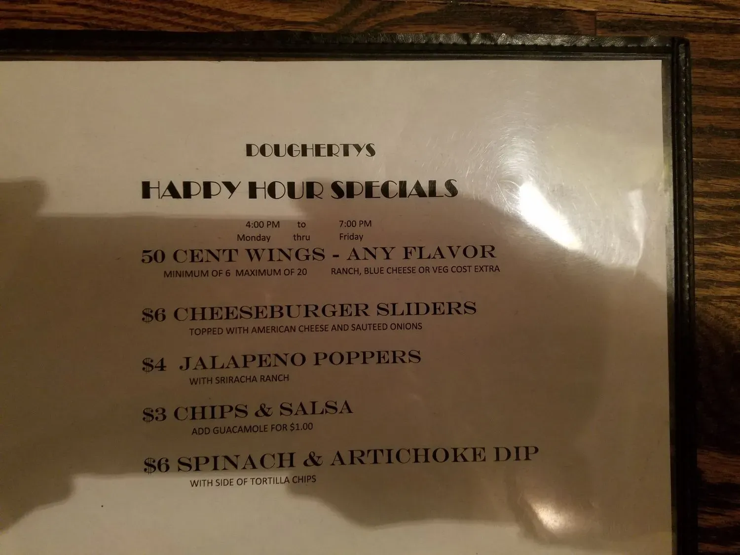 Menu 6