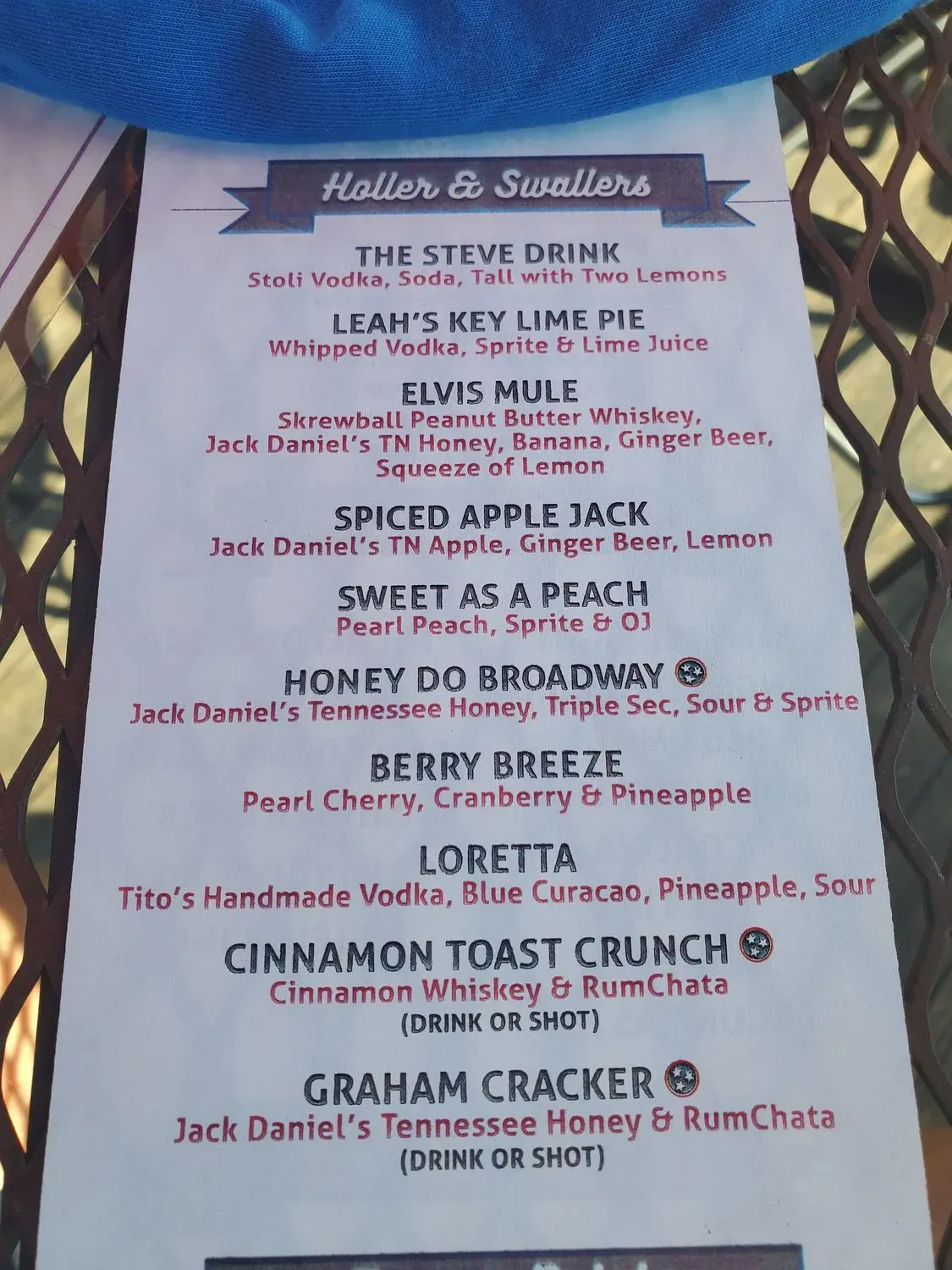 Menu 4