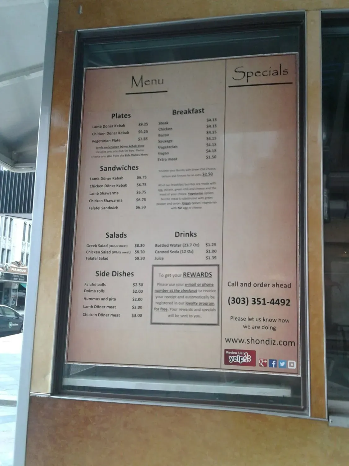 Menu 3