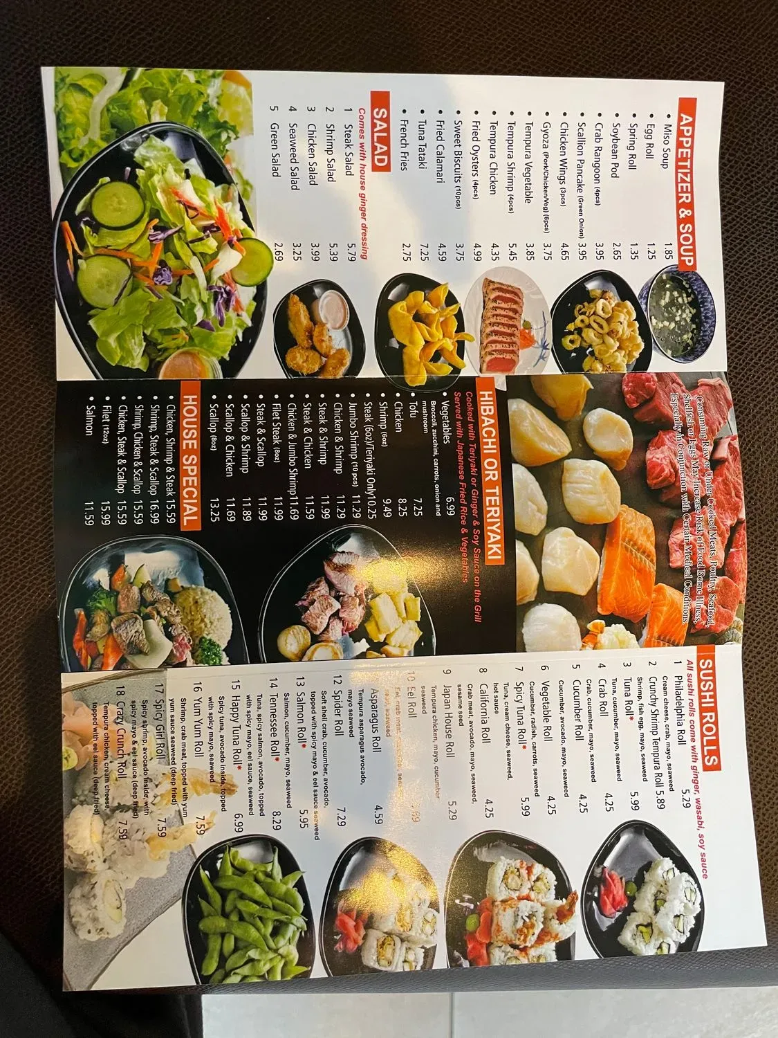 Menu 6