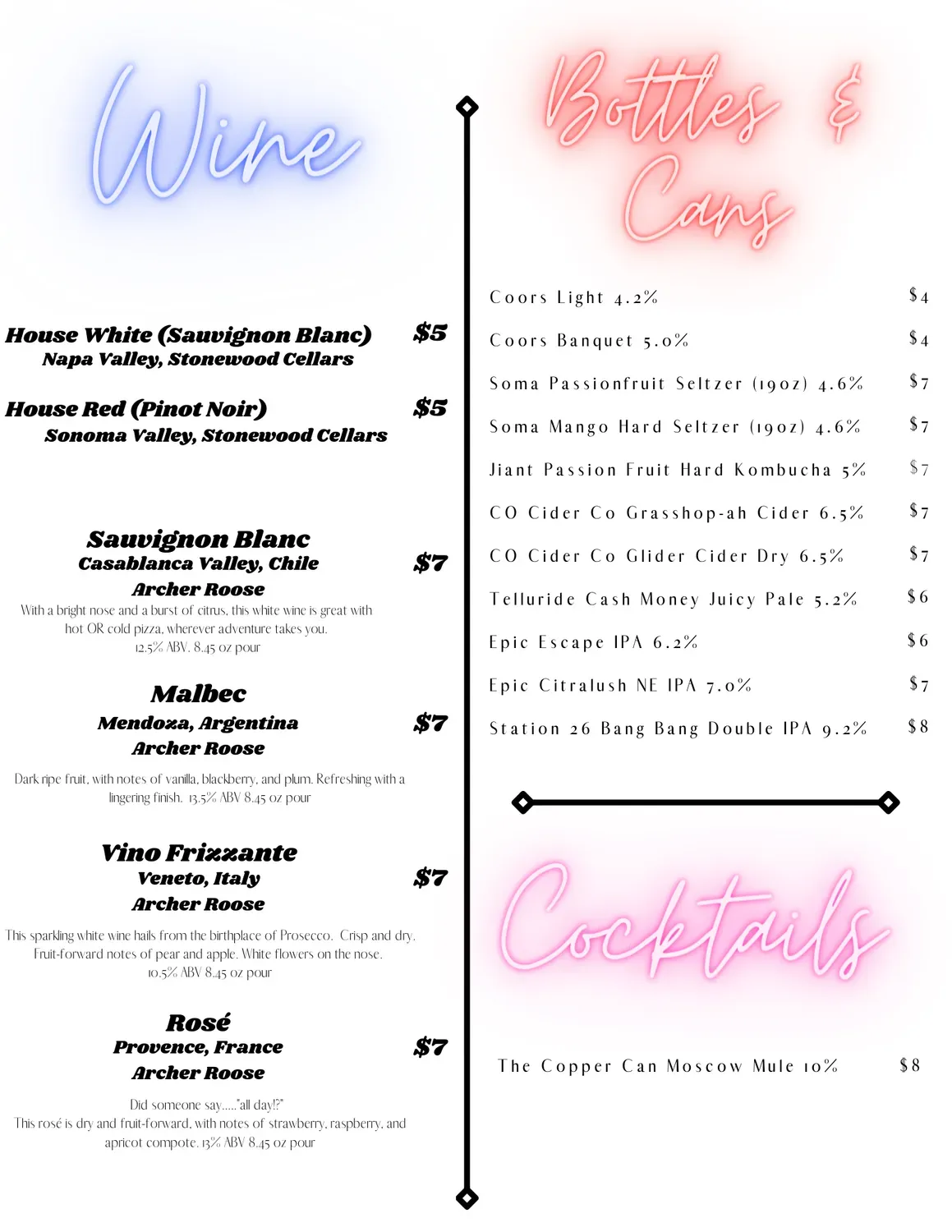 Menu 3