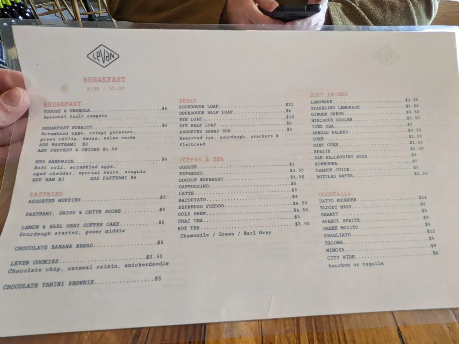 Menu 6