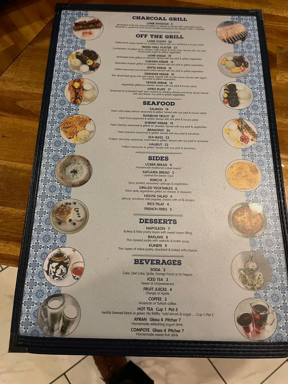 Menu 6