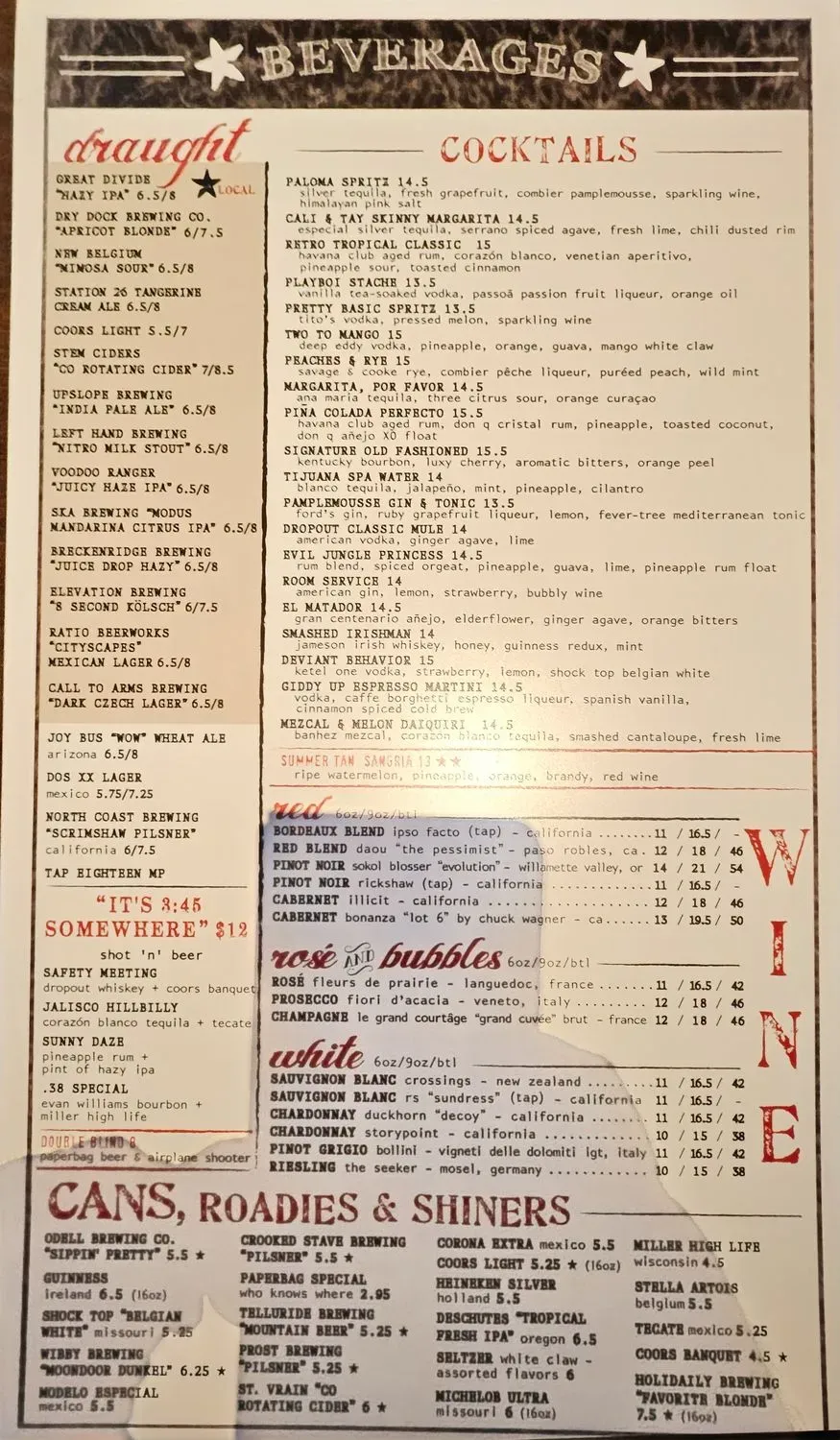 Menu 3