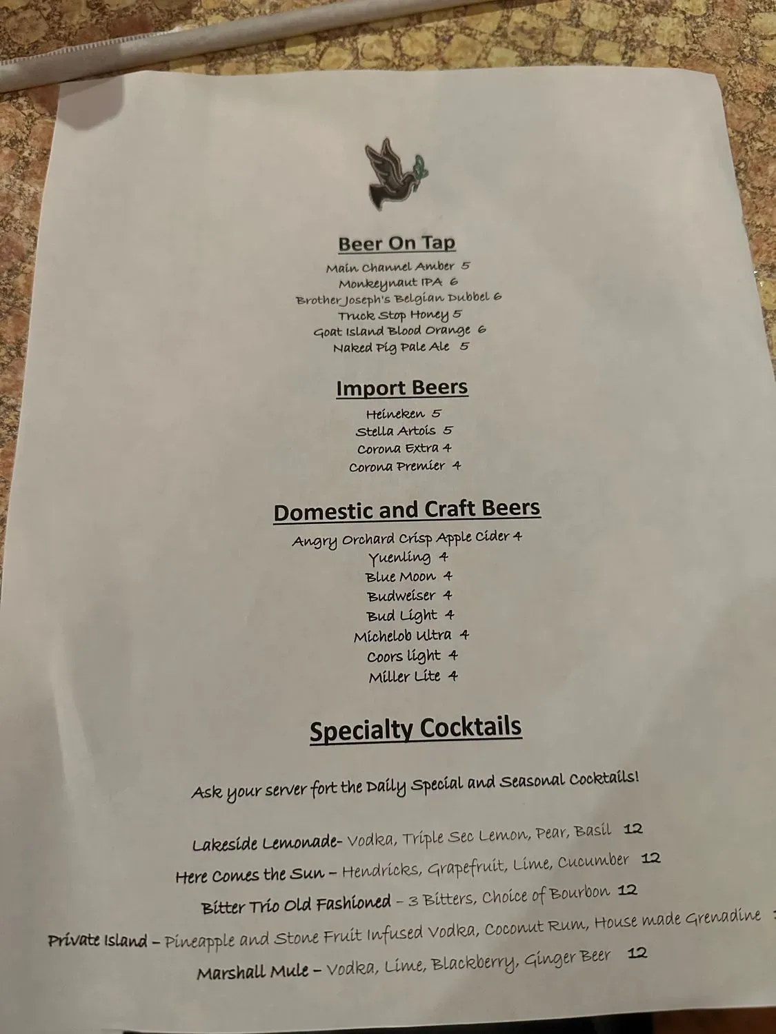 Menu 4