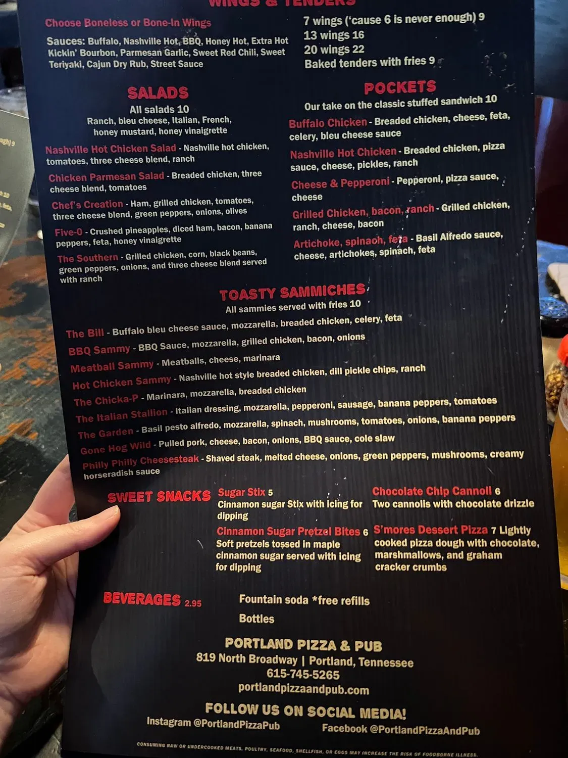 Menu 6