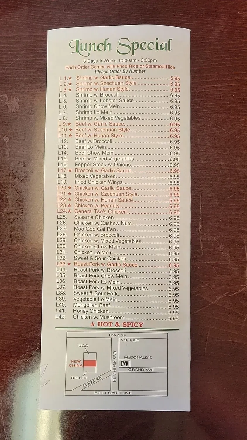 Menu 3