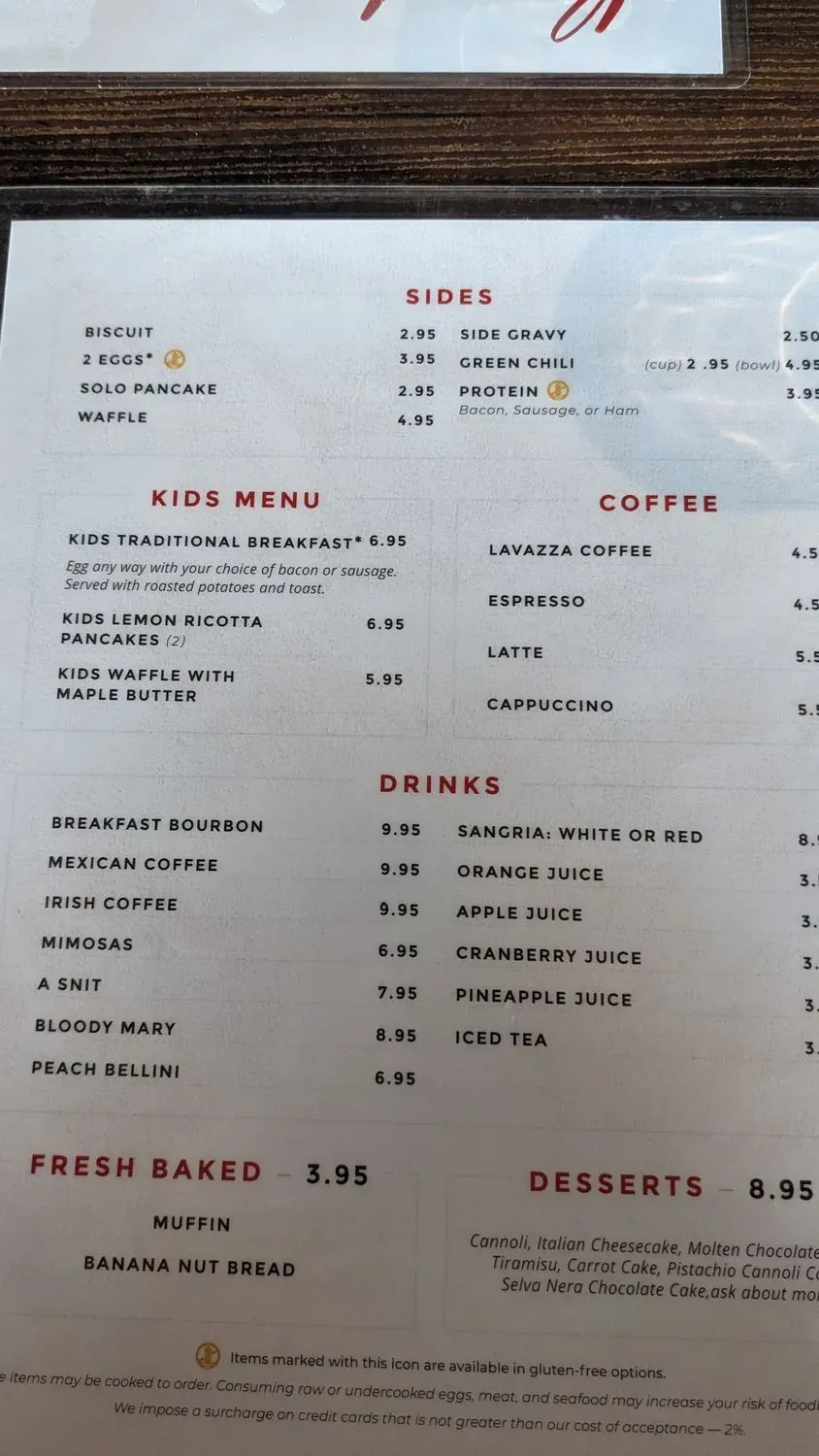 Menu 4