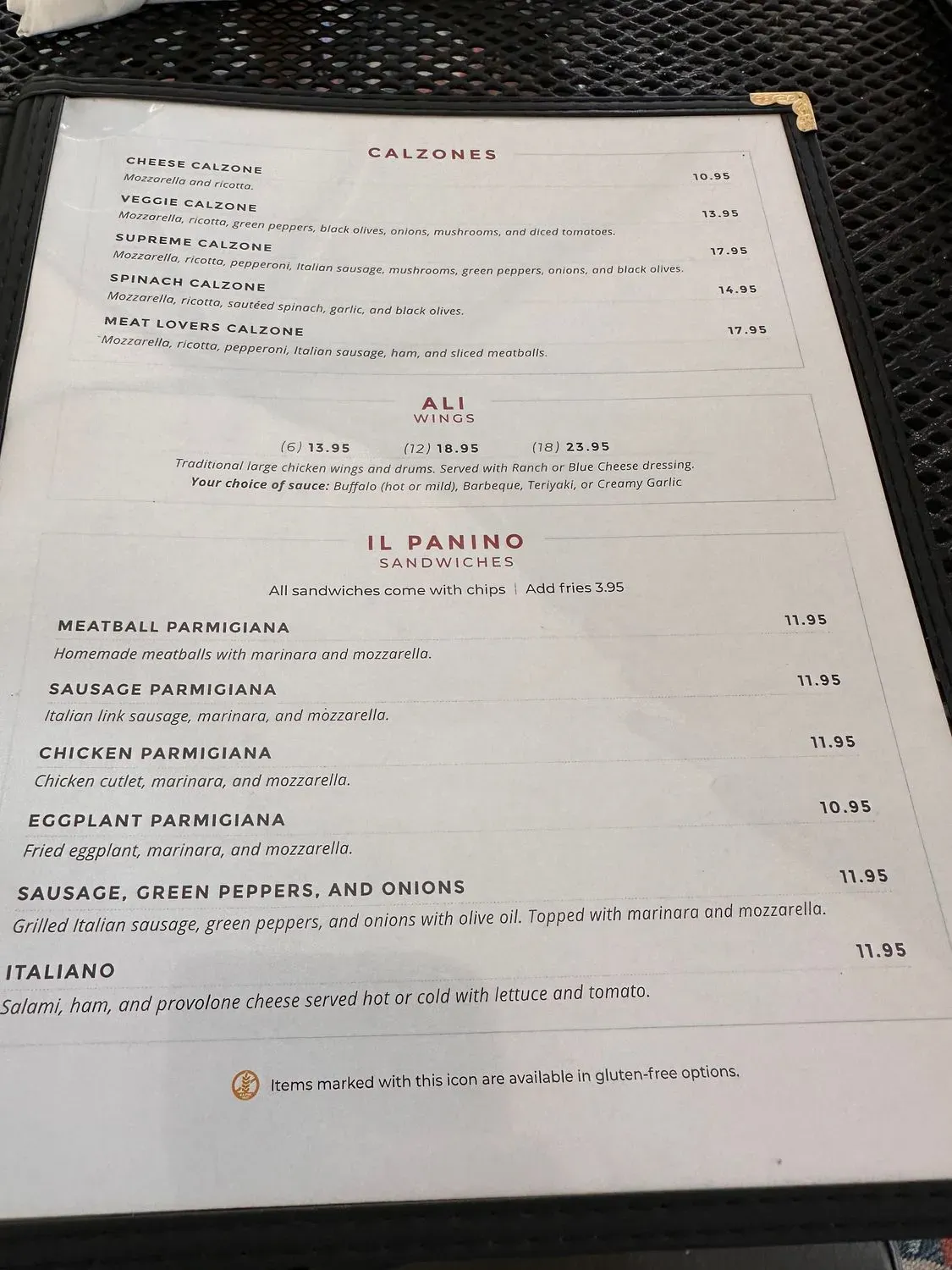 Menu 3