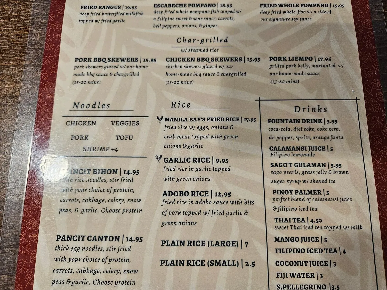 Menu 6