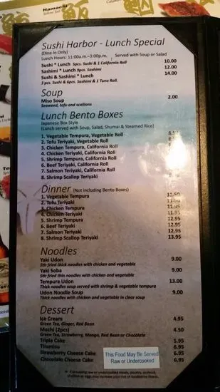 Menu 6